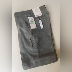 Calvin Klein boys size 8 slim fit gray dress pants CK suit separates